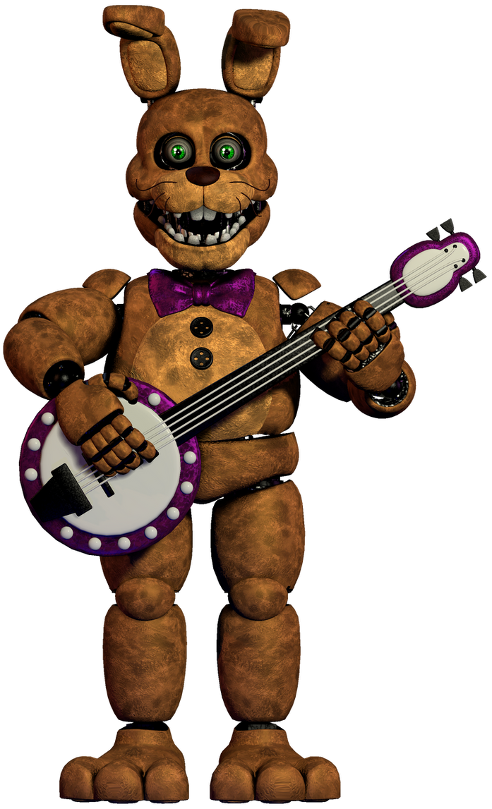 (FNaF4/SFM) Minigame Spring Bonnie by Zoinkeesuwu on DeviantArt