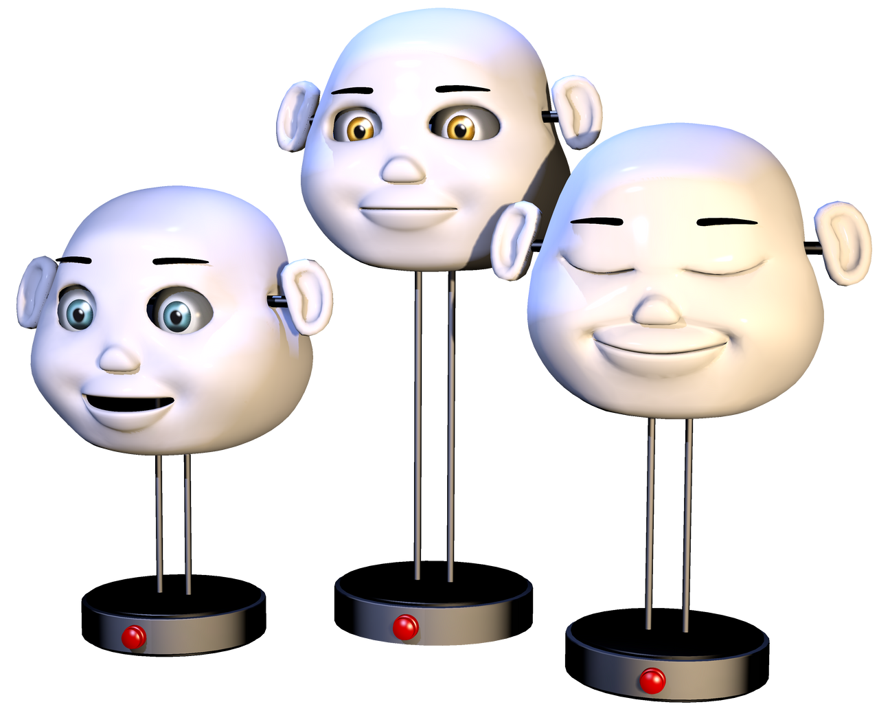 (FNaFSL/SFM) Module Heads by Zoinkeesuwu on DeviantArt