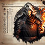 Hellfire in hand cool drow mage