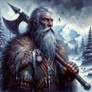 Nordic old axeman