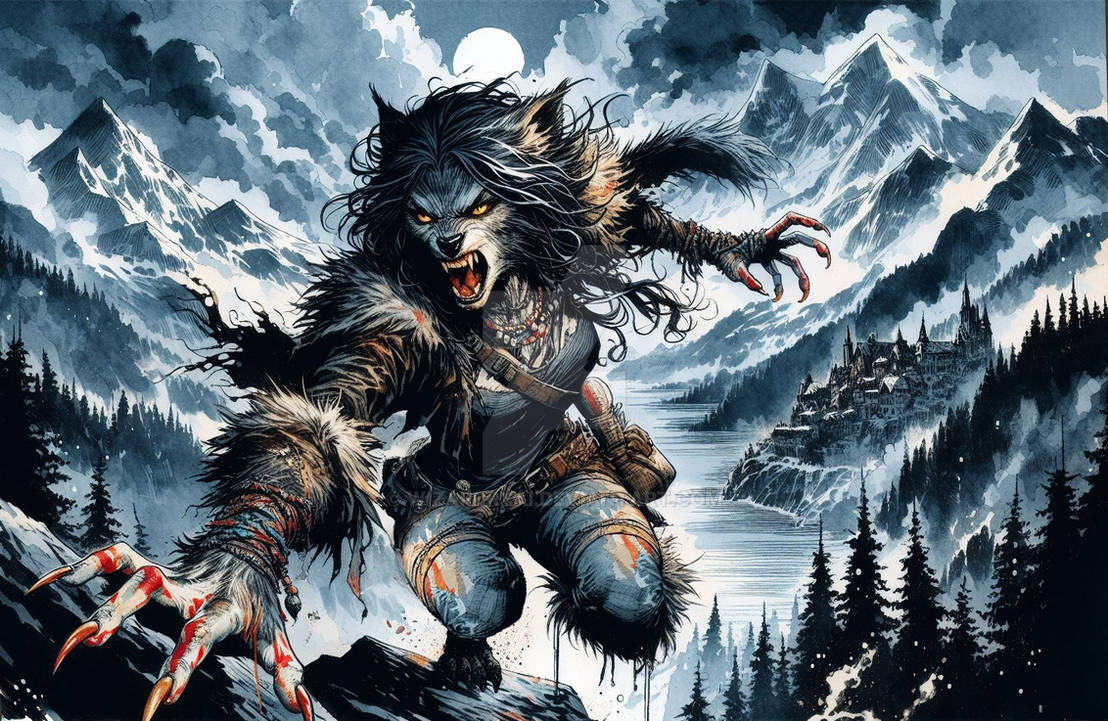 Rpg Werewolf Werewolf I got you soon #RPG FSF adopt# by WizardryAi on DeviantArt