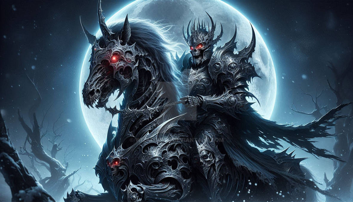 Dark demon rider # fantasy by WizardryAi on DeviantArt