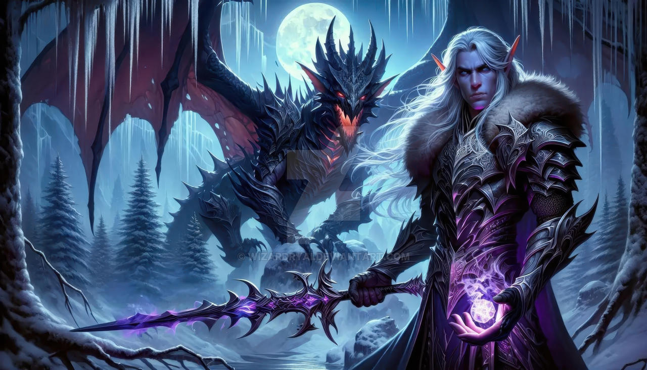 Drow Dragon Rider Abarkazd # fantasy by WizardryAi on DeviantArt