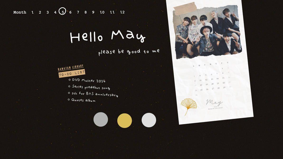 BTS calendar by 13jikei on DeviantArt