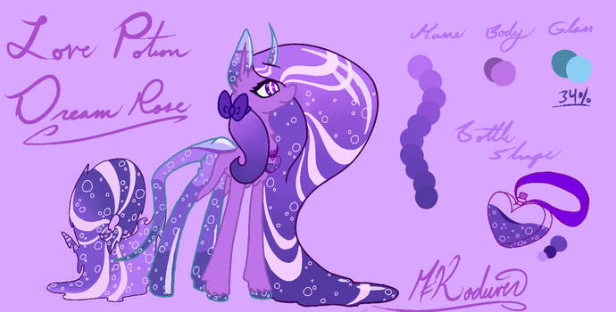 Potionette pony Dream Rose