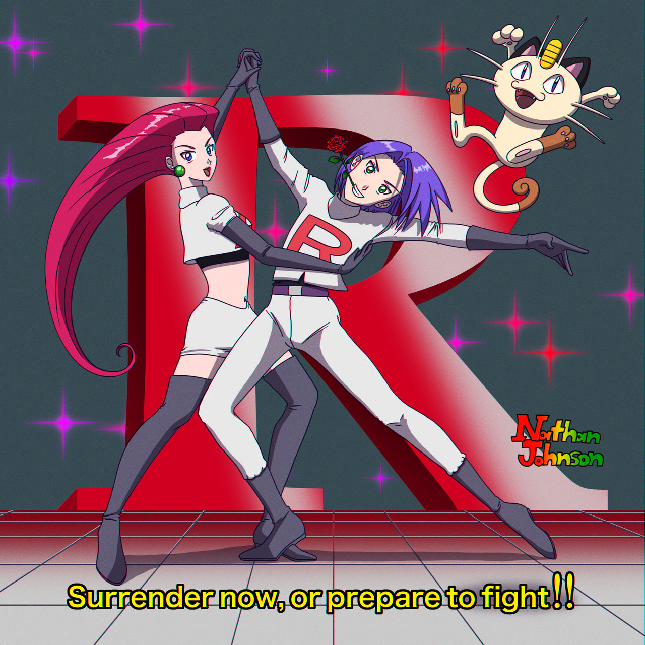 Team Rochet R Team Rocket appears!! by jetlunarskye on DeviantArt