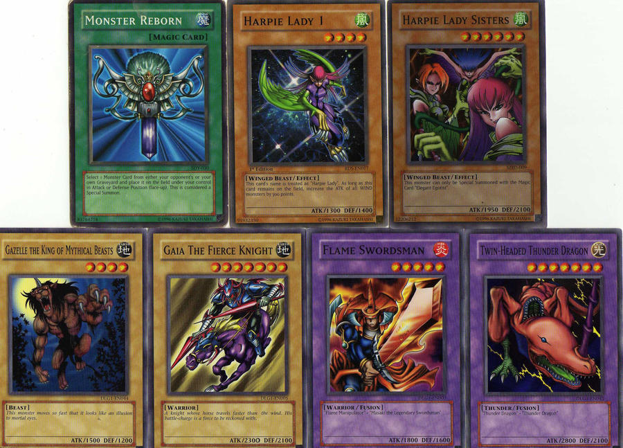 Yu-Gi-Oh Monster Cards by Machinight on DeviantArt
