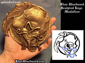 Thee Bluebeard Logo Medallion Sculpt