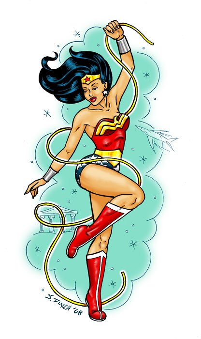 Wonder Woman Pin-Up