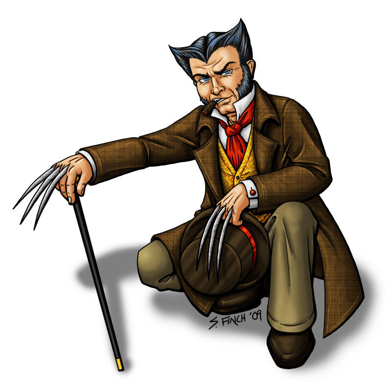 Mr. Howlett, I presume... by Shannanigan on DeviantArt