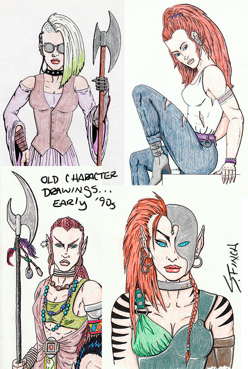 Old Female Characters