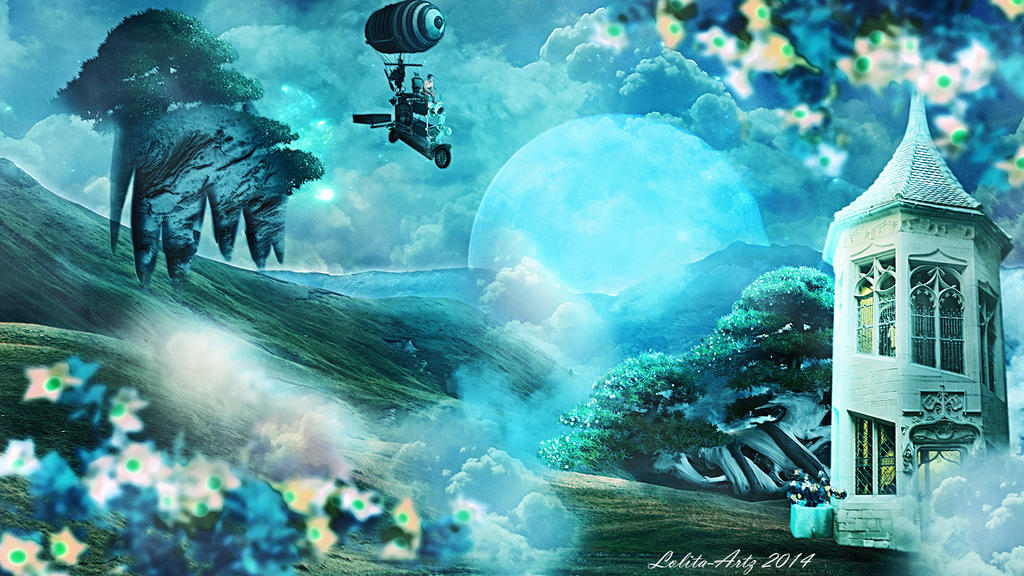 travel in the sky by Lolita-Artz