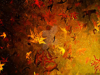 Autumn abstract by Lolita-Artz