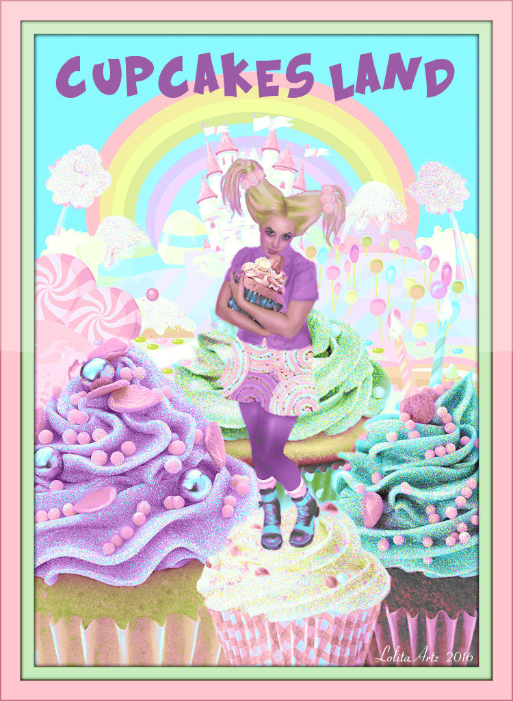 Cupcakes Land by Lolita-Artz