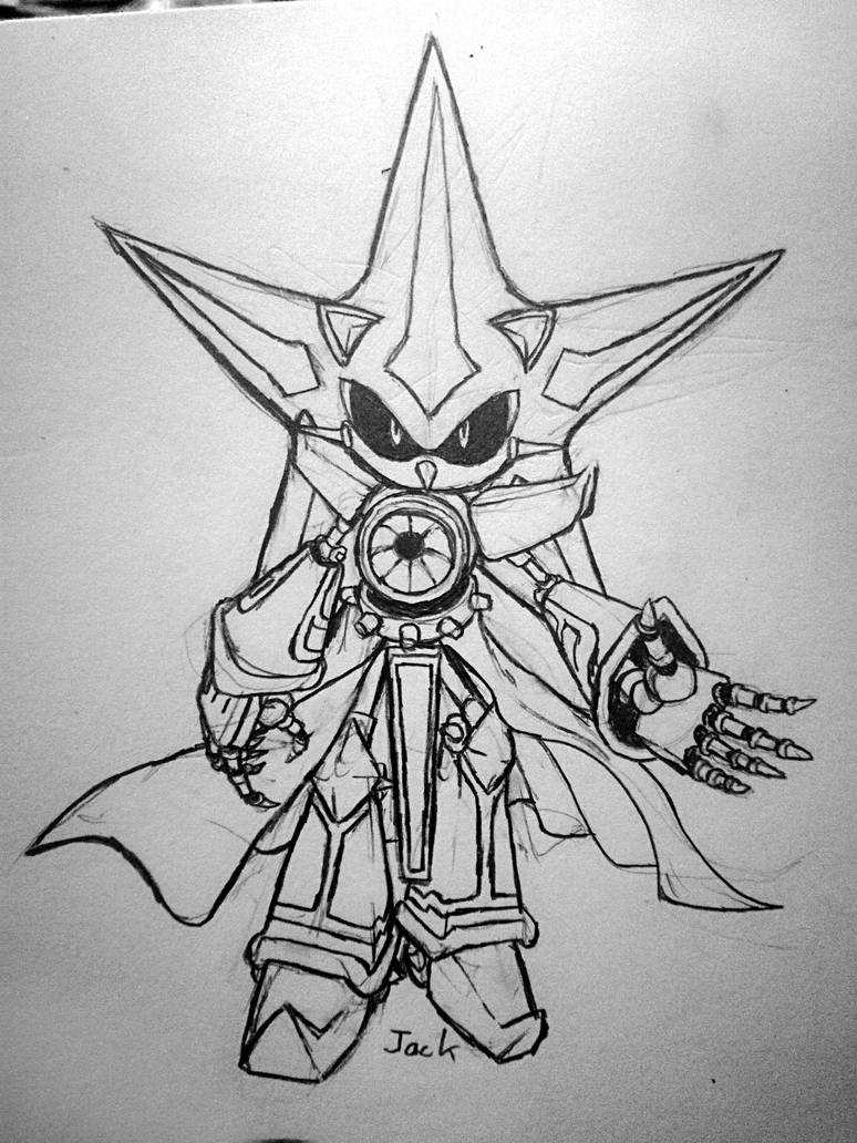 40 Best Collections Neo Metal Sonic Drawing