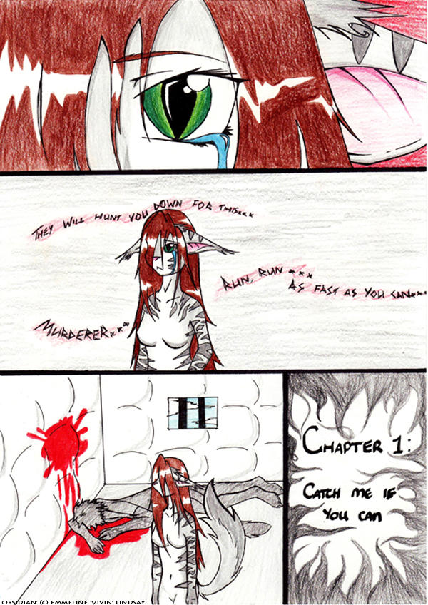 Bride Of Obsidian Chapter 1 Obsidian: Chapter 1 Cover by The-Obsidian-Comic on DeviantArt