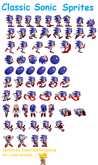 Sonic Chaos Sprites Better Colors by PixelMuigio44 on DeviantArt