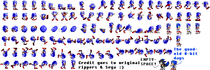 Sonic Chaos Sprites Better Colors by PixelMuigio44 on DeviantArt