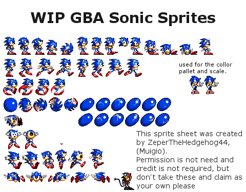 W.I.P GBA Sonic Sprites by PixelMuigio44 on DeviantArt.