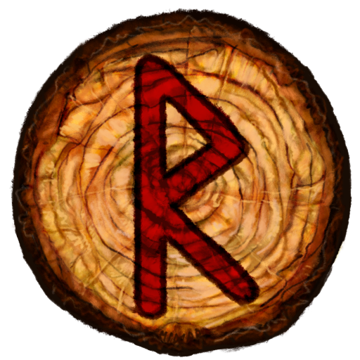 Raithio Rune The Raidho Rune by EldurVonir on DeviantArt