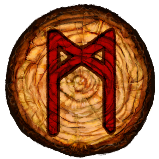 The Mannaz Rune by EldurVonir on DeviantArt
