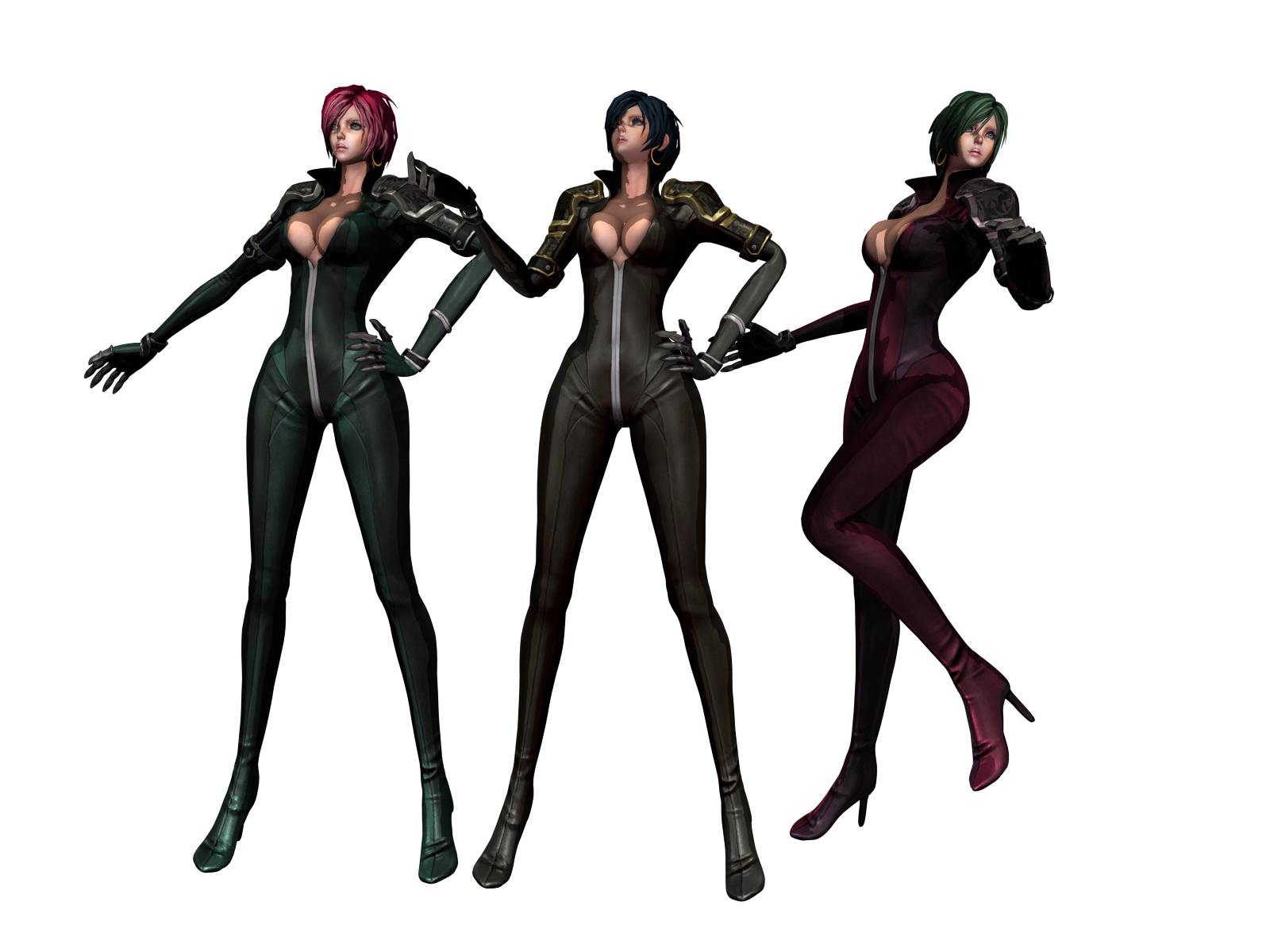 'Land of Chaos Online' Stella-Catsuit Pack XNA/XPS