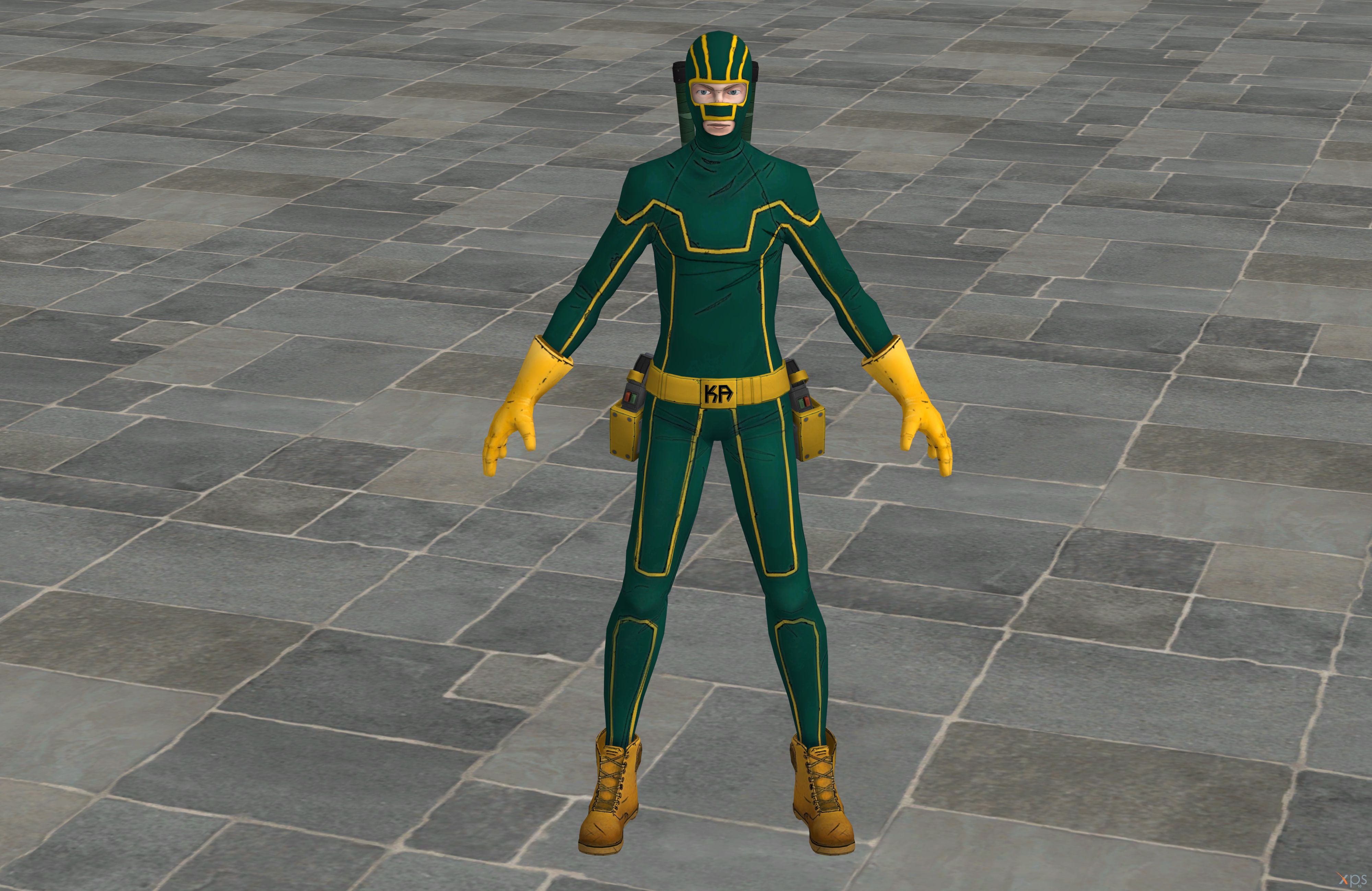 Kick Ass Ai Character Rendition 'Kick Ass 2' Kick Ass WIP by lezisell on DeviantArt