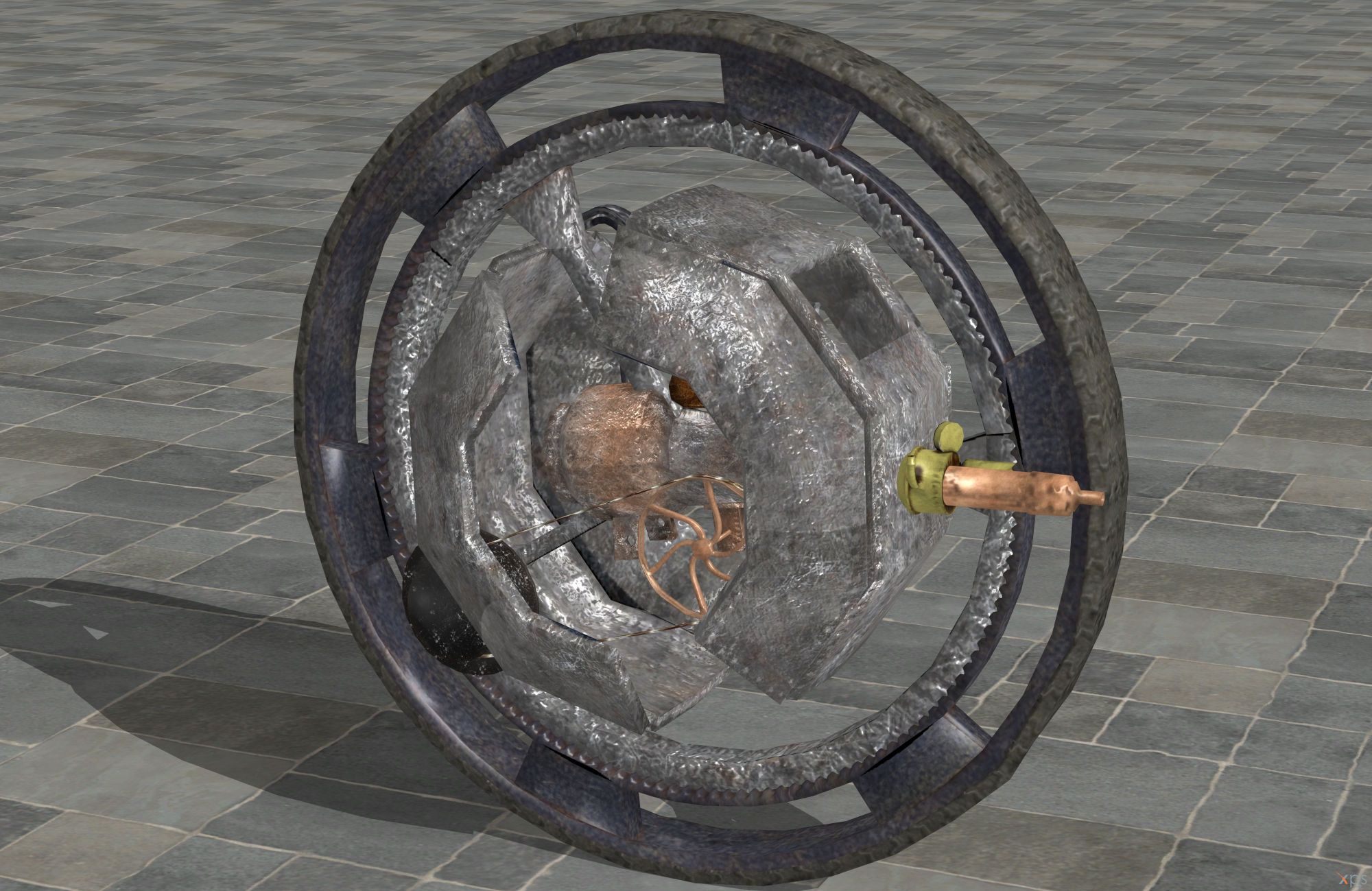 'Steam Racers' Monowheel XPS ONLY!!! by lezisell on DeviantArt