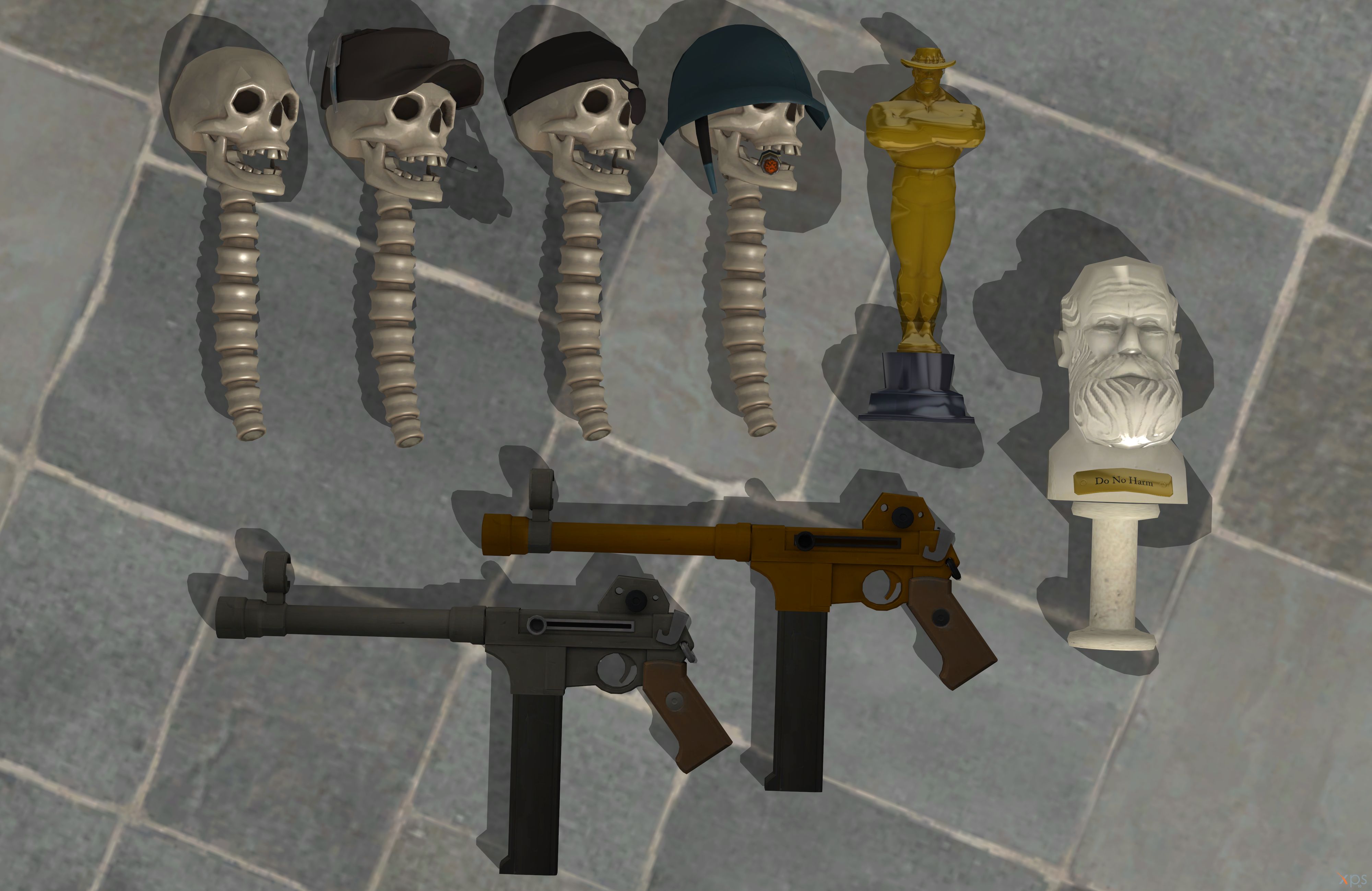 Tf2 Custom Weapons Mod 'Team Fortress 2' Weapon pack 1 XPS ONLY!!! by lezisell on DeviantArt