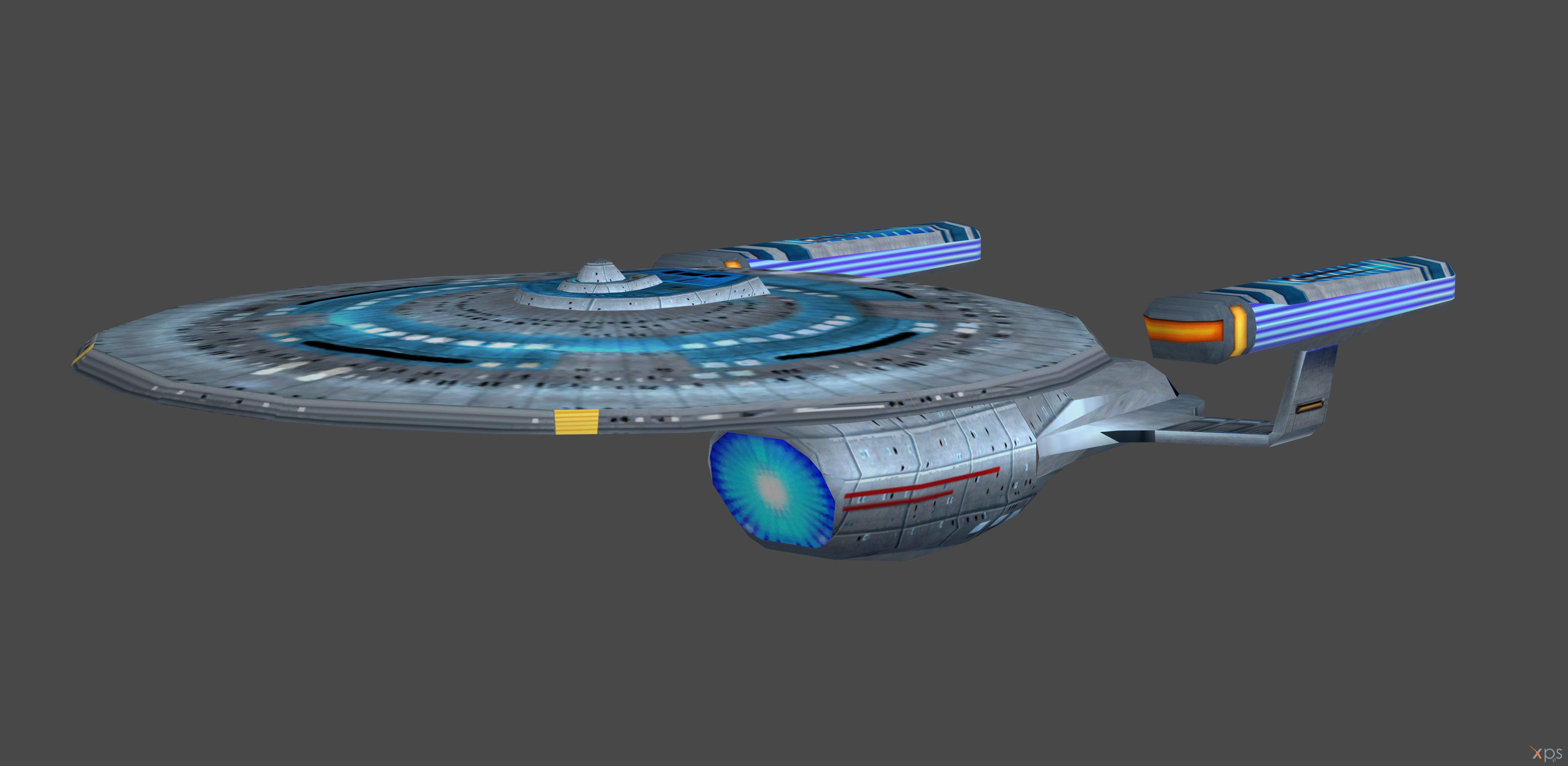 Deviantart Ambassador Class 'Star Trek' Ambassador Class XPS ONLY!!! by lezisell on DeviantArt