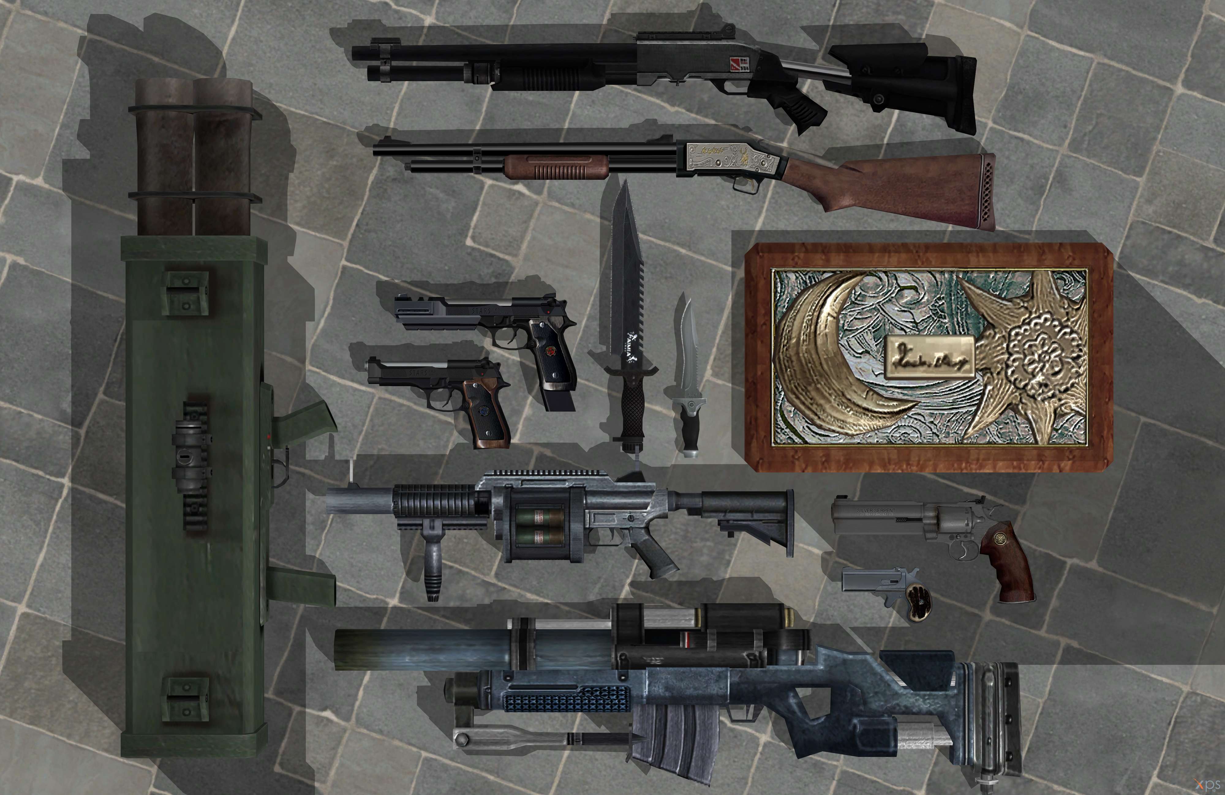 Resident Evil Remake REmake Weapon Pack XPS By Lezisell On DeviantArt resident-evil-remake-remake-weapon-pack-xps-by-lezisell-on-deviantart
