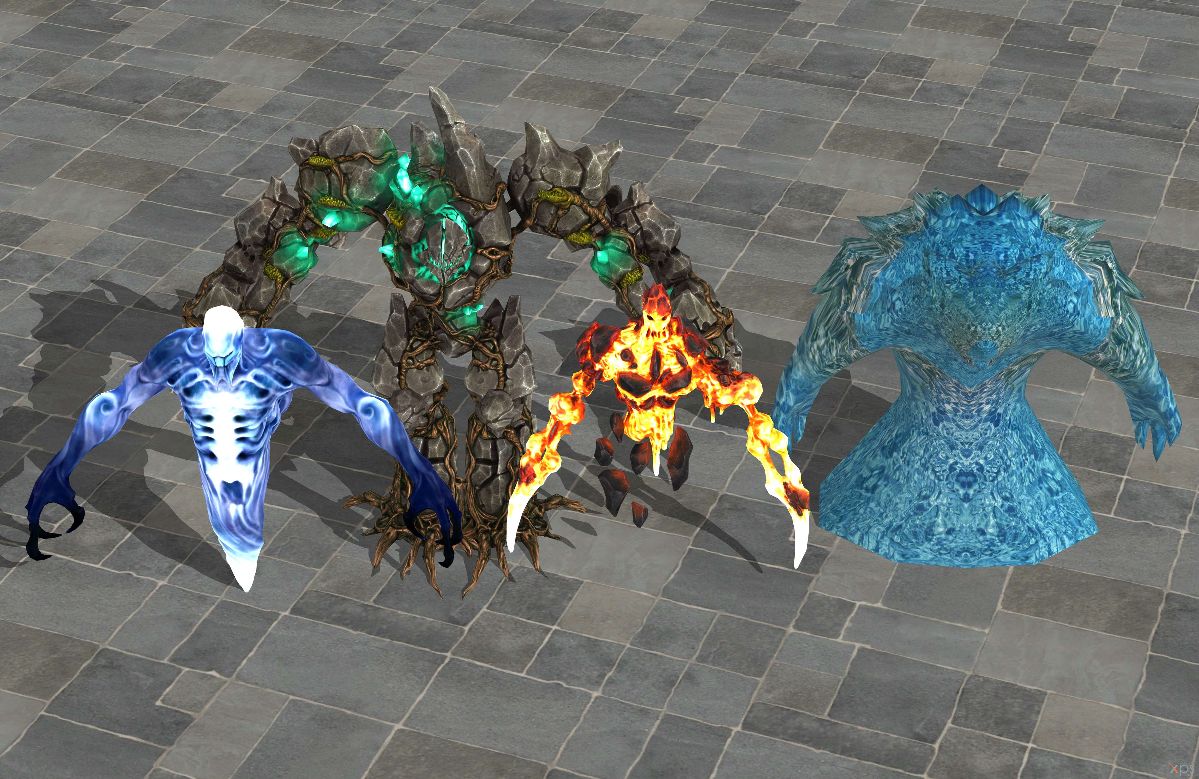 'Heroes 7 beta' Elementals pack XPS ONLY!!!