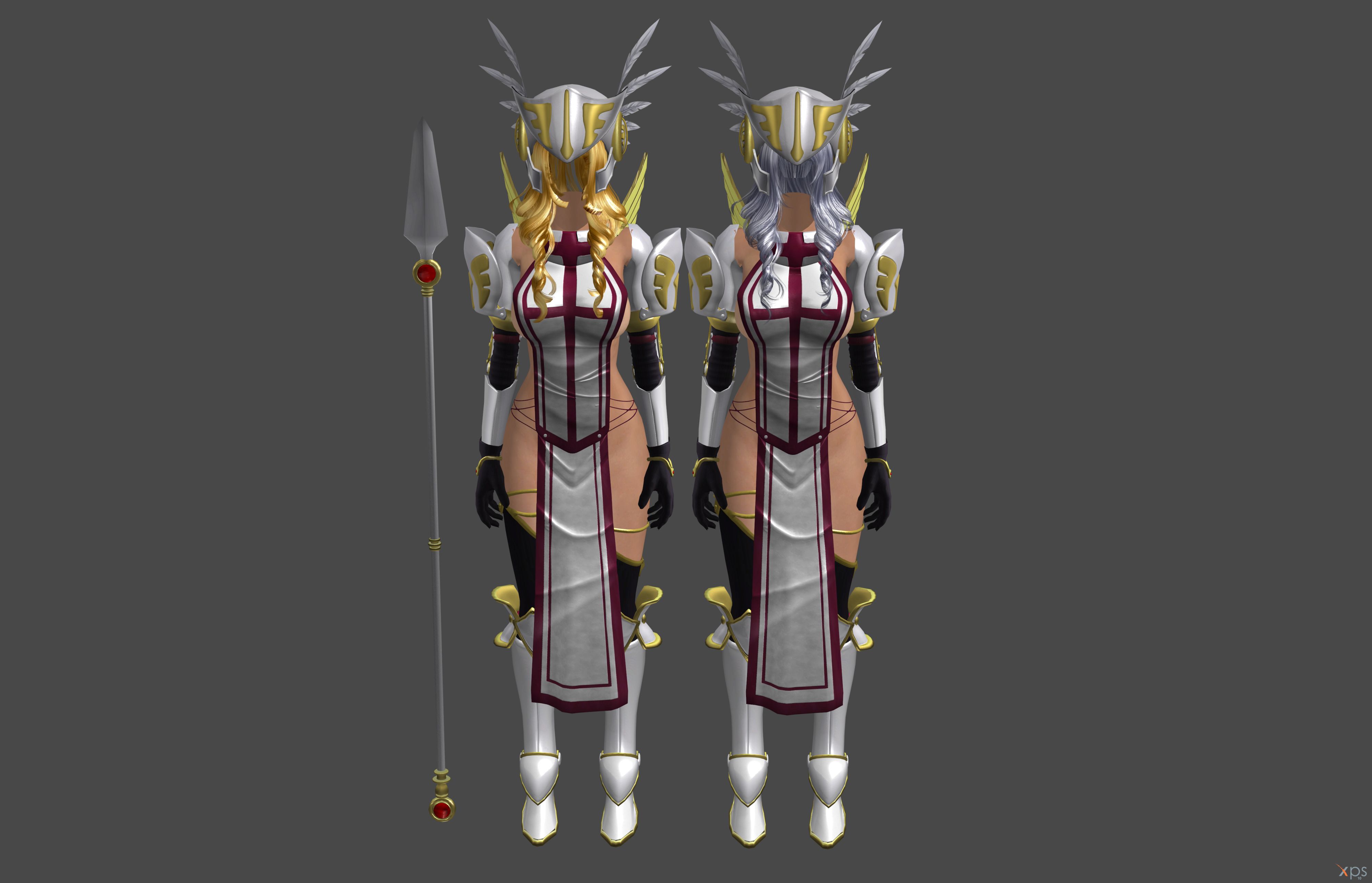 'TES4: Oblivion' Whorish Crusader Armor XPS ONLY!!