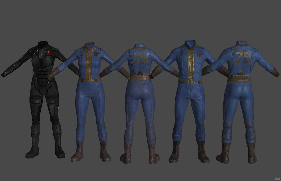 'Fallout 4' Vault Suits XPS ONLY!!! by lezisell on DeviantArt 'Fallout 4' Vault Suits XPS ONLY!!! by lezisell on DeviantArt