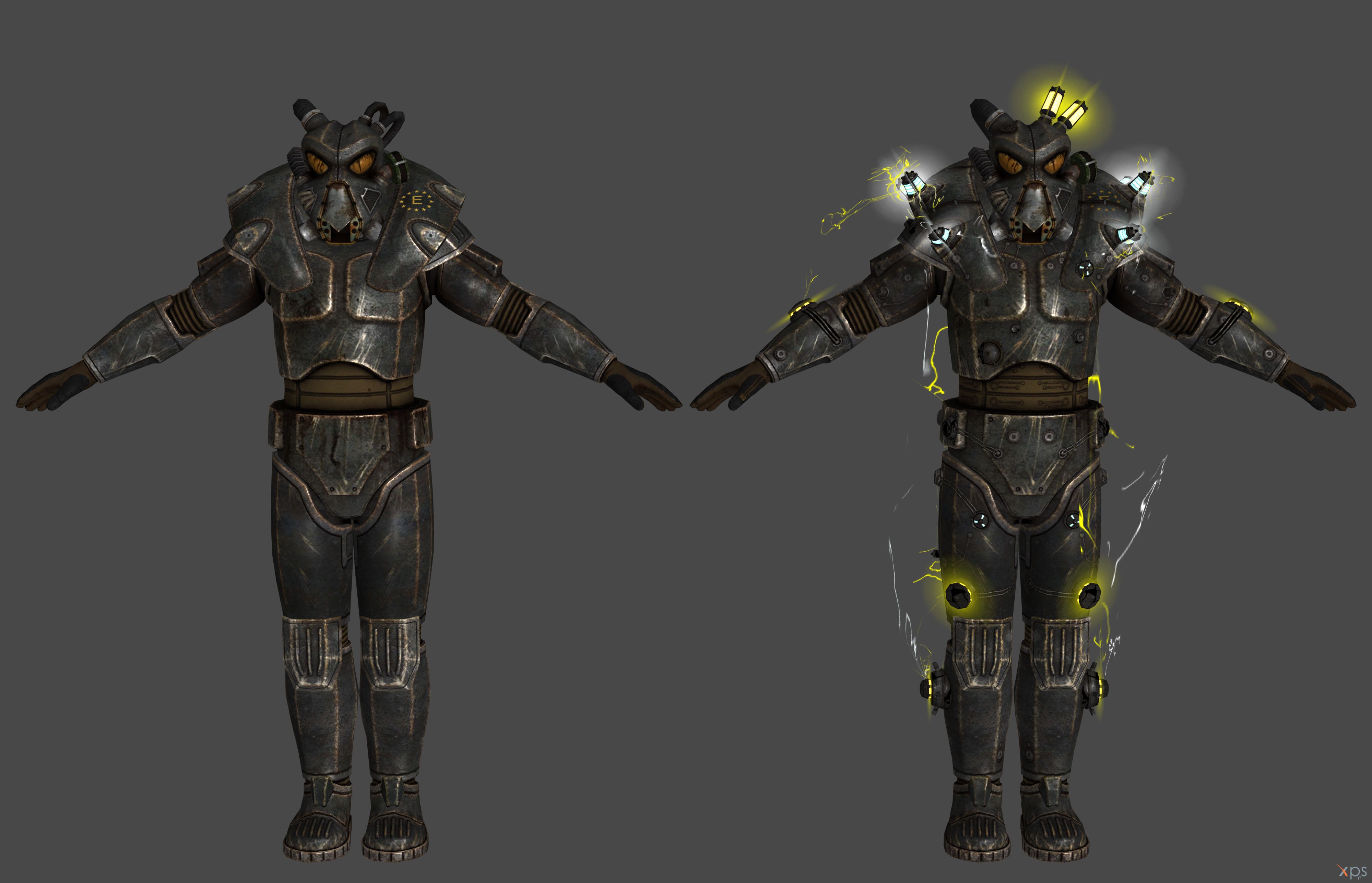 Fallout 4 Power Armor In New Vegas by Brandon-Vortex on DeviantArt