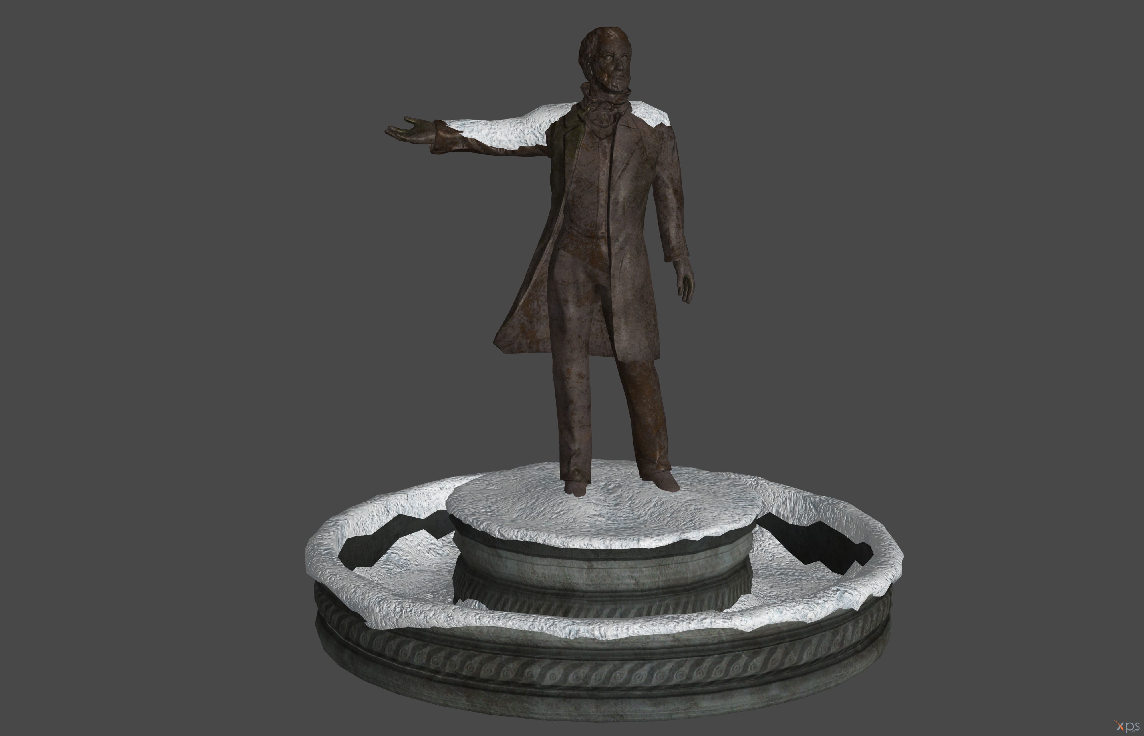 'Alpha Protocol' Pushkin fountain XPS ONLY!!!