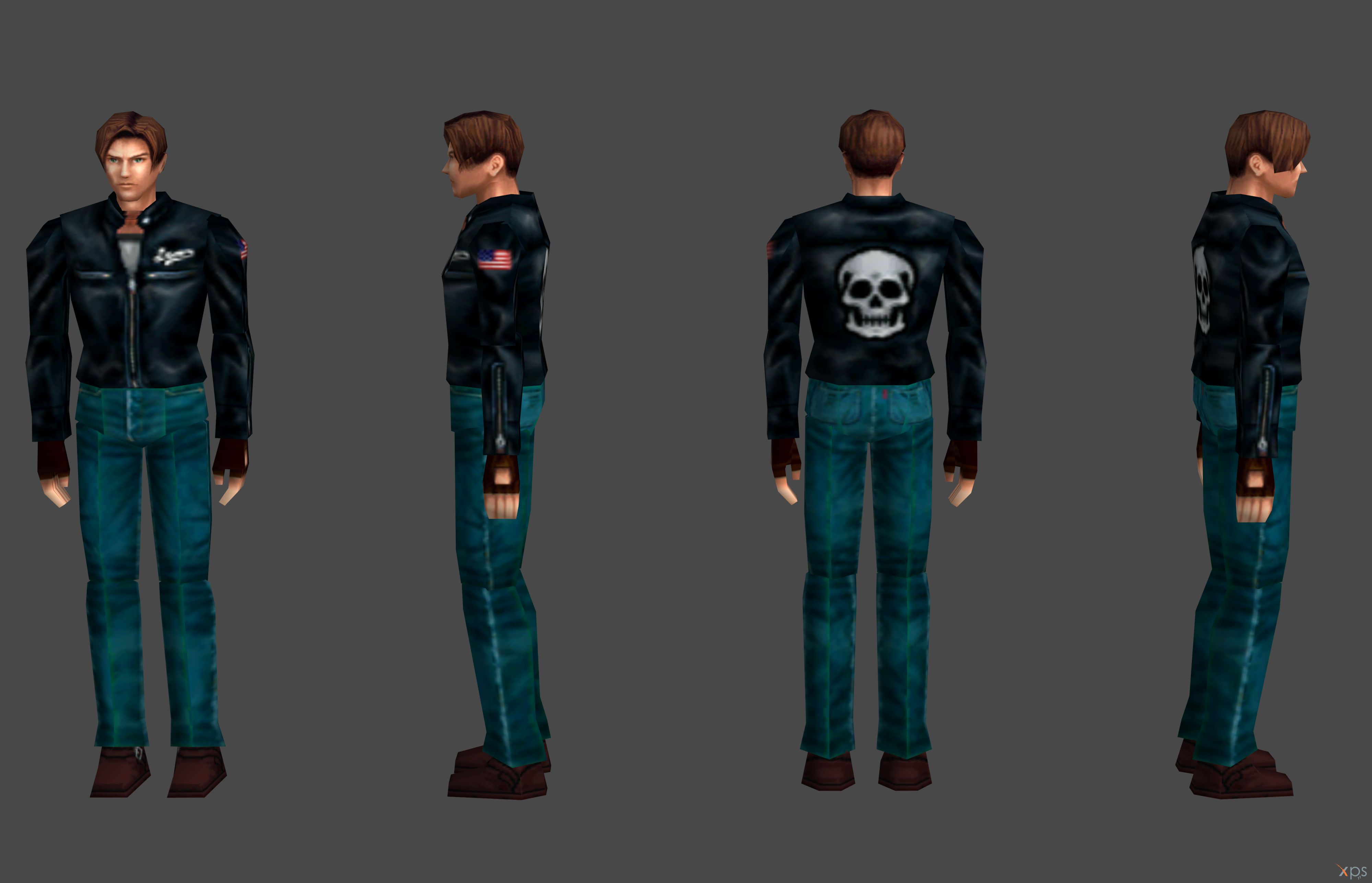 Leon Ps2 'Resident Evil 2' Re2 Leon Spec 1 XPS ONLY!!! by lezisell on DeviantArt