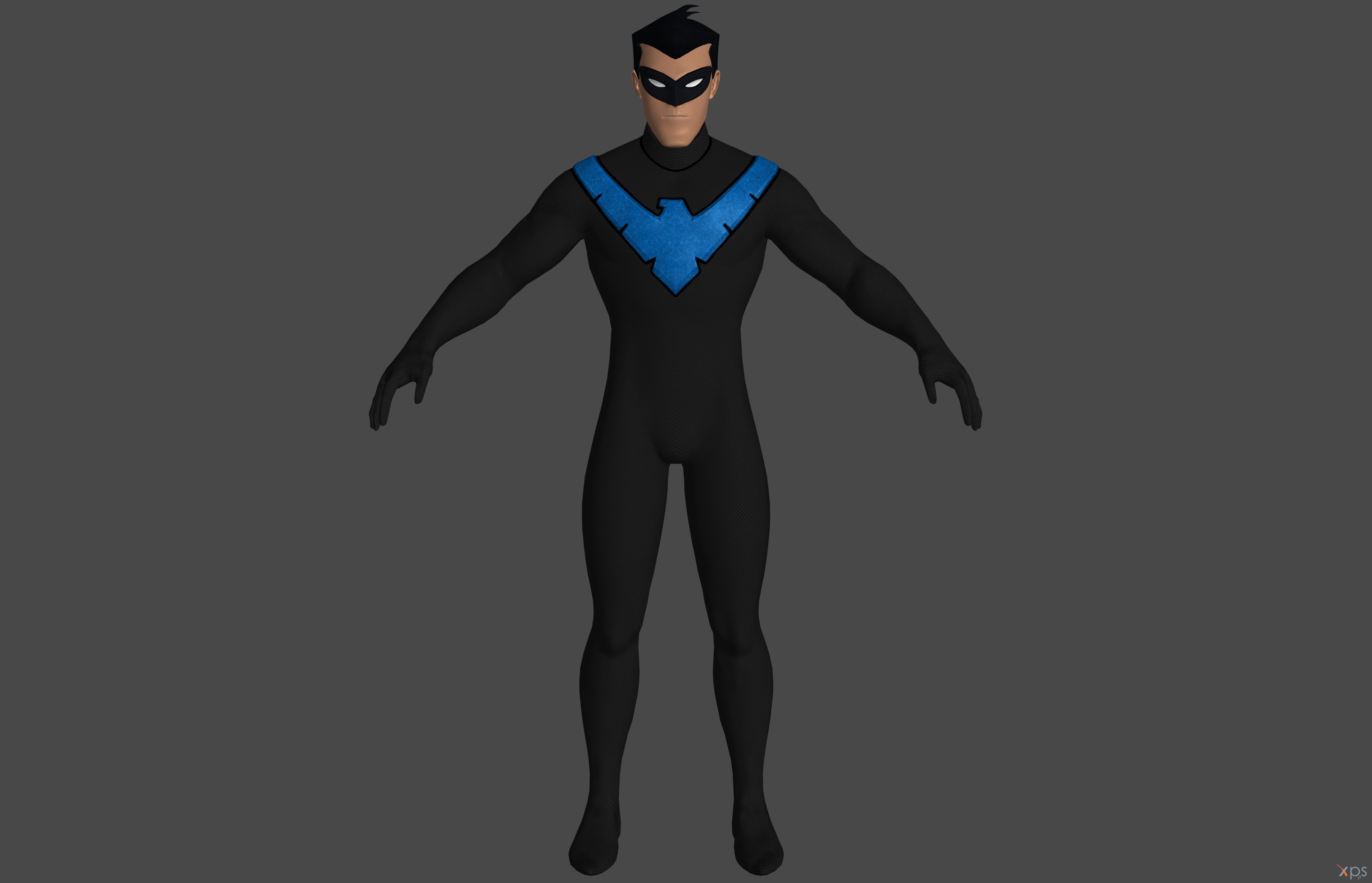 Batman: Arkham City' Nightwing Animated XPS ONLY! by lezisell on DeviantArt