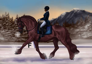 Classy Ladies in the Snow by Rosela Classy Ladies in the Snow by Rosela