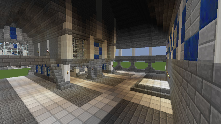 Minecraft: Town Hall Interior by cosmos9995 on DeviantArt