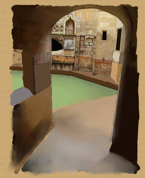 Roman bathing pool - WIP 2
