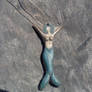 Clay Blue Mermaid