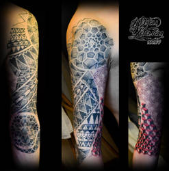 dotwork tattoo