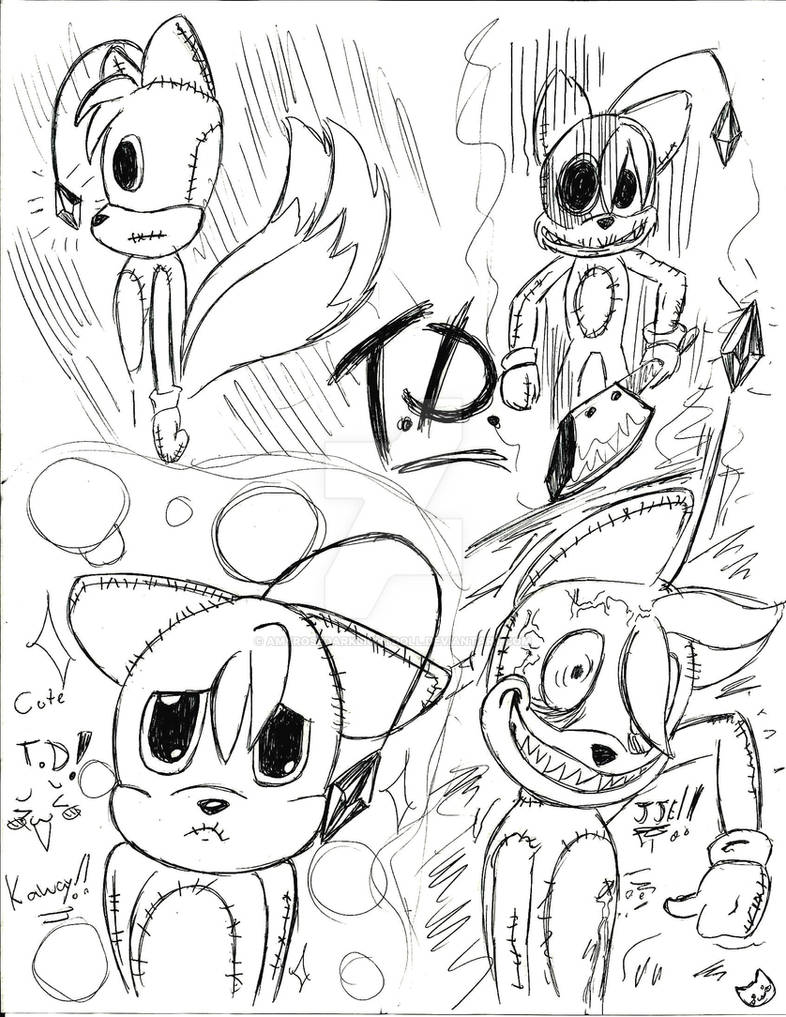 Tails Doll versiones by AMYRoseDarkLightDOLL on DeviantArt