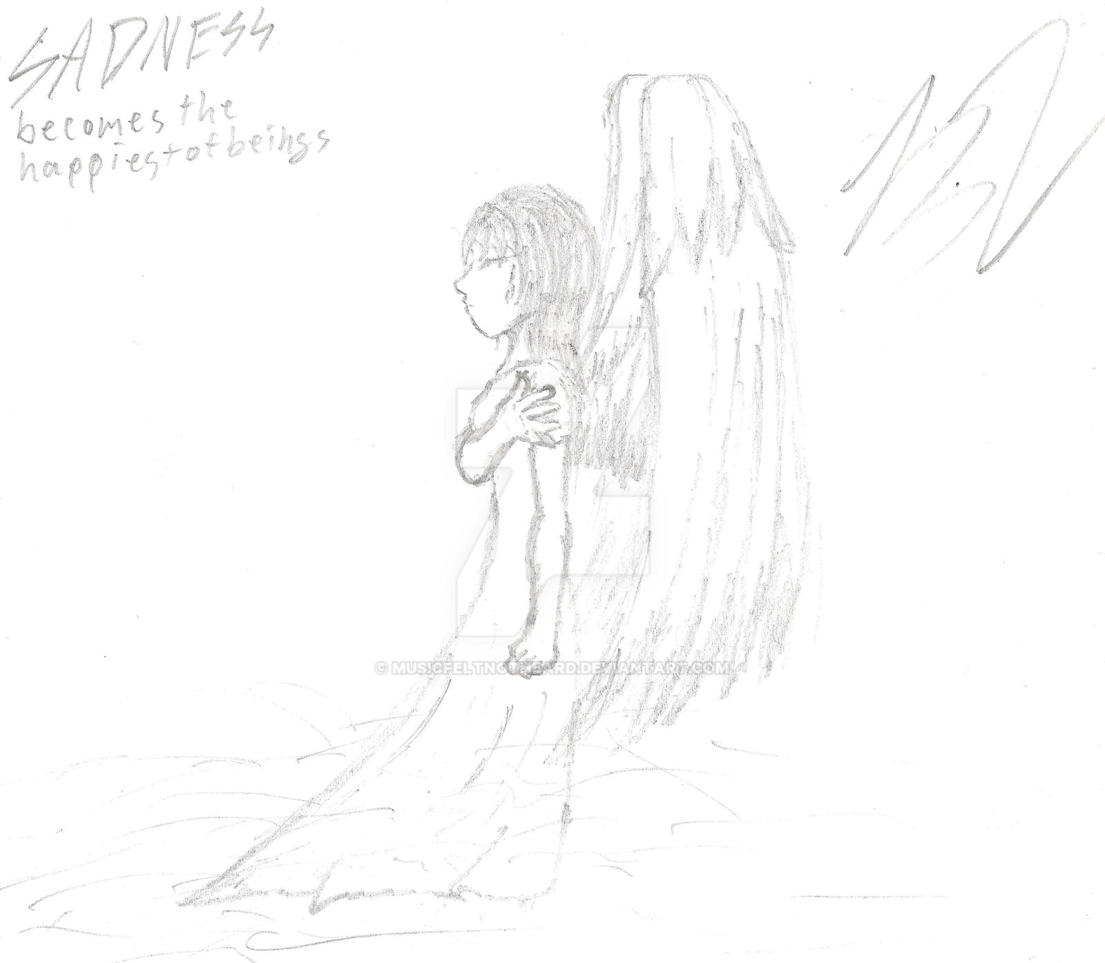 Sad Deviantart Side sadness by musicfeltnotheard on DeviantArt