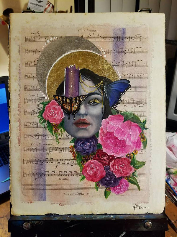 Magic Notes Drawing 'The Magic Note' - oil paint by Underfire05 on DeviantArt