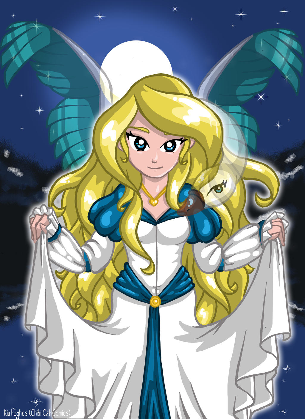 Odette the swan princess by Chibicatcomics on DeviantArt