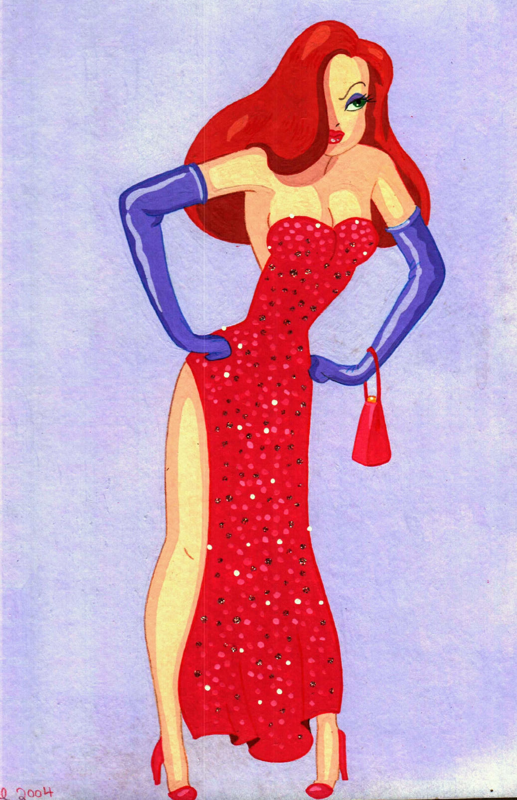 Jessica Rabbit Fan Art By Theitalianlady On Deviantar - vrogue.co