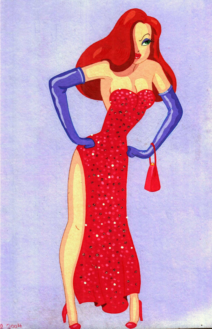 Jessica Rabbit Ai Jessica Rabbit-fan art by FlapperFoxy on DeviantArt