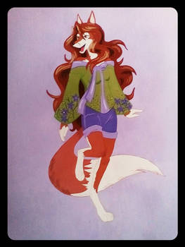 Foxy Sweater Girl